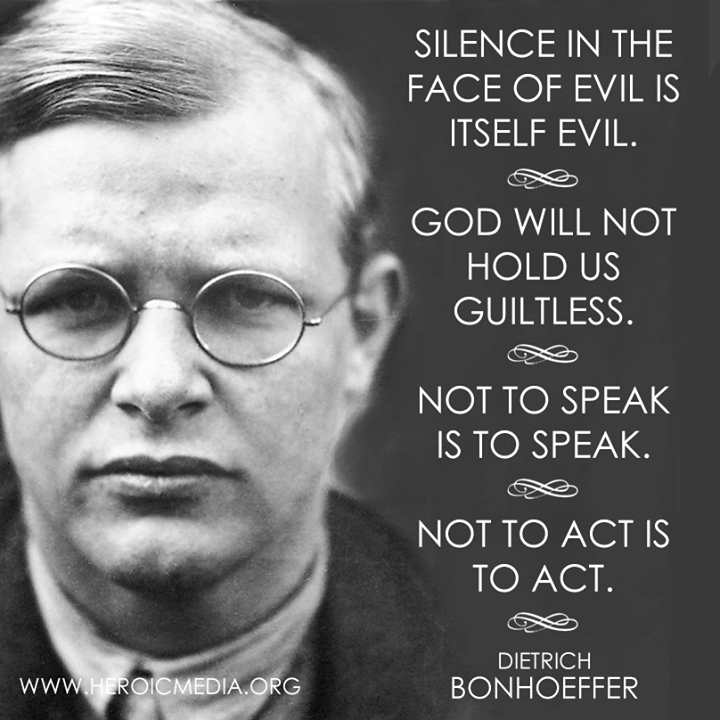 Silence in the face of evil is evil itself - 7023222b66d39e07710a4edc0d5559f1_1024