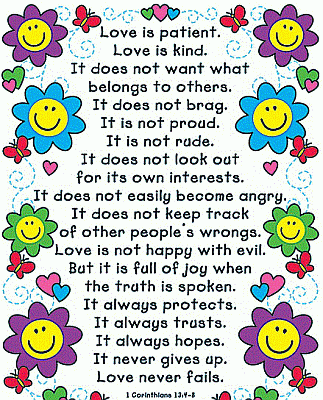 Love Is 1st Corinthians 13 4-8