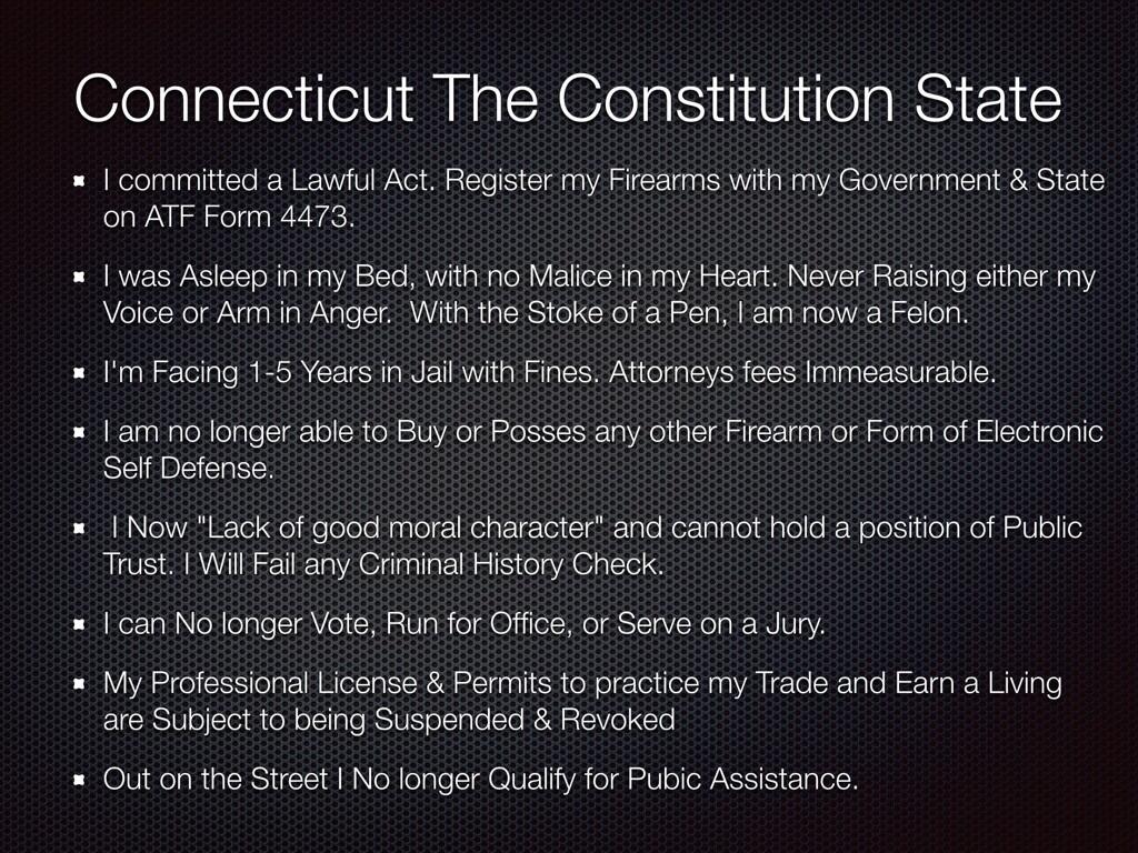 The Tragic Reality of Connecticut Gun Laws Being Disobeyed by the Masses