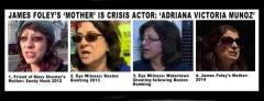 Is James Foleys mother the crisis actress Adriana Victoria Munoz?