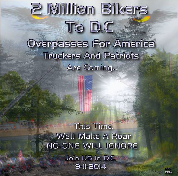Two Million Bikers Truckers and Patriots to DC Make a Roar No One Will Ignore