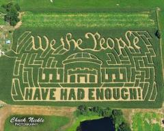 We the people have had enough Lawn Art Photo by Chuck Nickle
