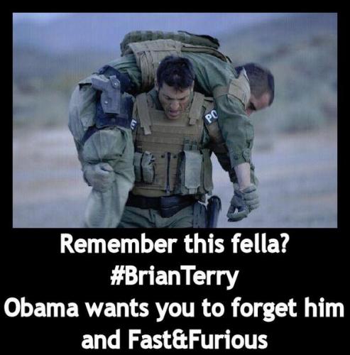 Brian Terry being carried after being shot Fast and Furious