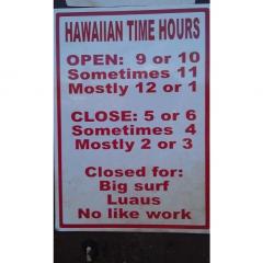 hawaiian time brah