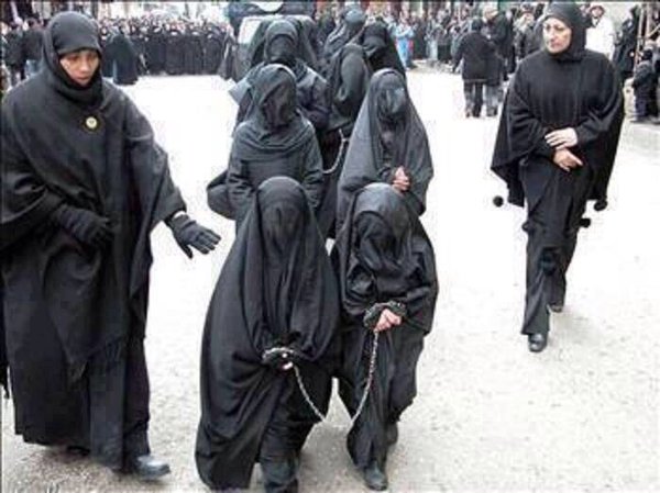 Women are slaves under Sharia Law