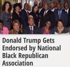 Trump Endorsed by National Black Republican Association