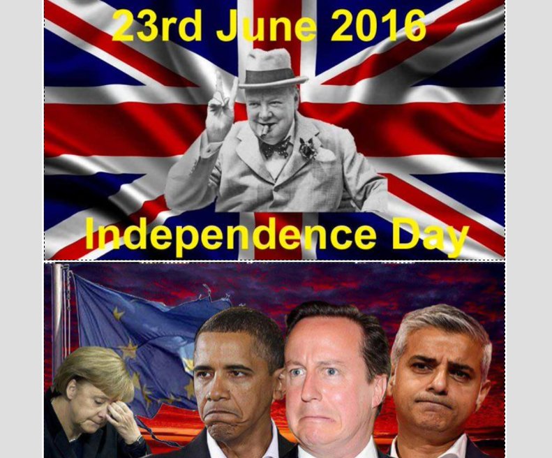 23rd June 2016 Britains Independence Day