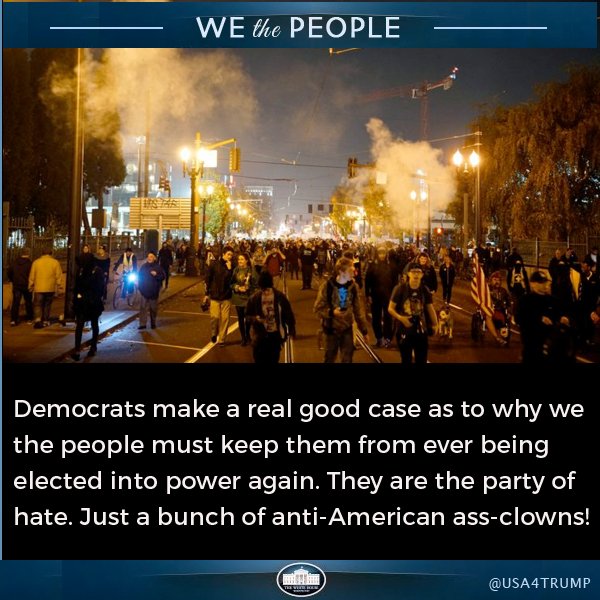 Democrats are the party of hate