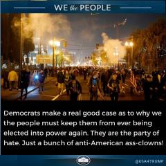 Democrats are the party of hate