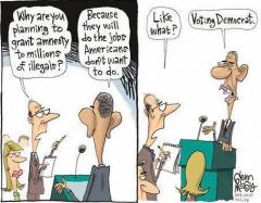 Why did Obama grant amnesty to millions of illegals - to vote Democrat