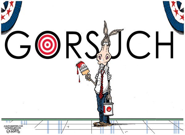 Democrats new target of obstruction - Gorsuch SCOTUS