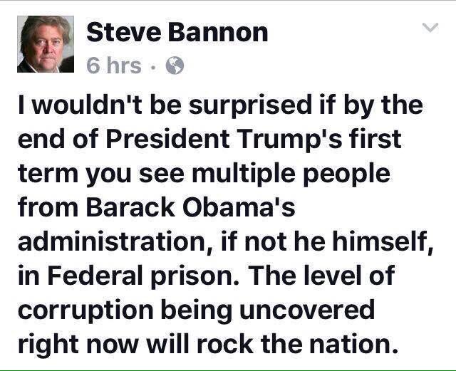 Steve Bannon on Obama administration corruption