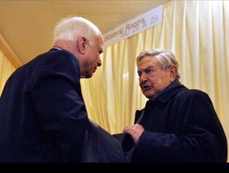 mccain soros pals