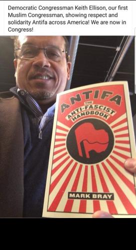 1st Democrat Muslim Congressman Showing Respect To ANTIFA