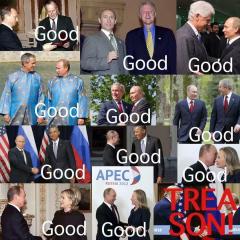 According to Liberals - Good Relations with Putin VS Treason