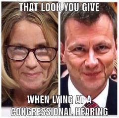 That look you give when lying at a congressional hearing