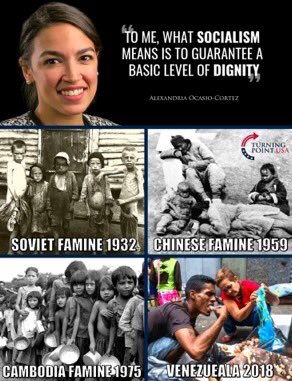 Ocasia Cortez is pushing the downward spiral of America - Socialism