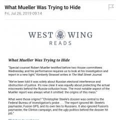 What Mueller Was Trying to Hide