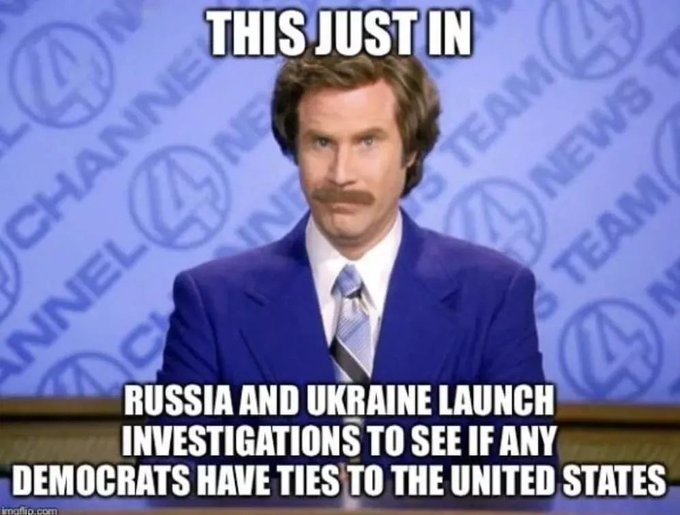 Russia and Ukraine investigate whether any Democrats have connections to the USA