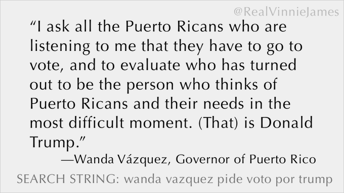 Governor of Puerto Rico endorses Donald Trump for President