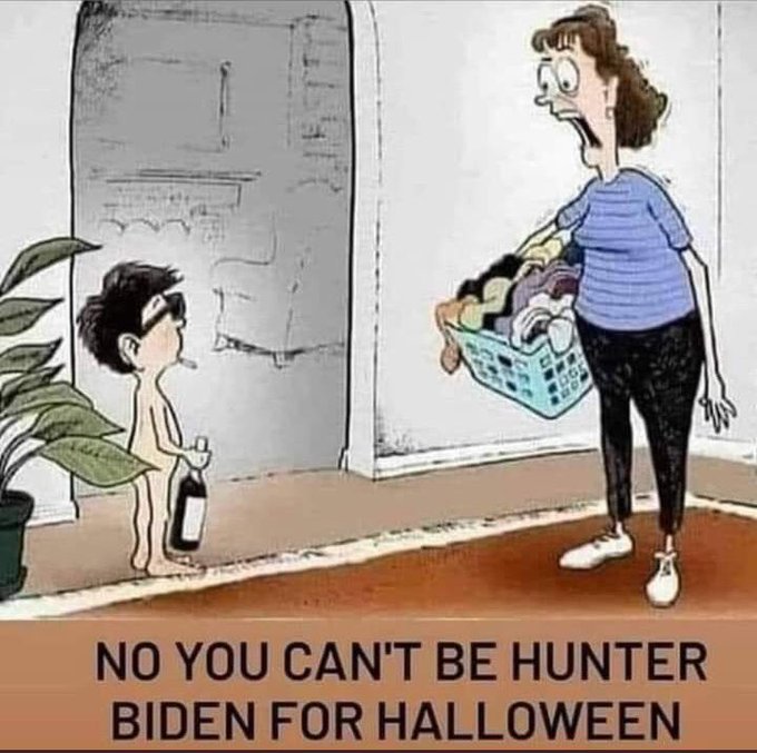 hunter biden halloween costume