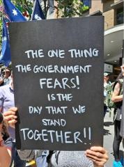 The government fears the day we stand together