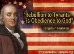 rebellion to tyrants is obedience to God