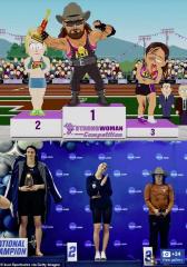 South Park nailed it again women athletes