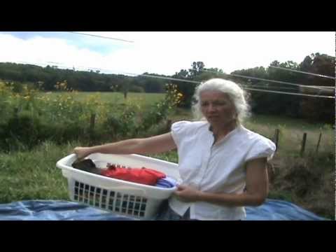 New &amp; Improved Outdoor Hand Washing Laundry System