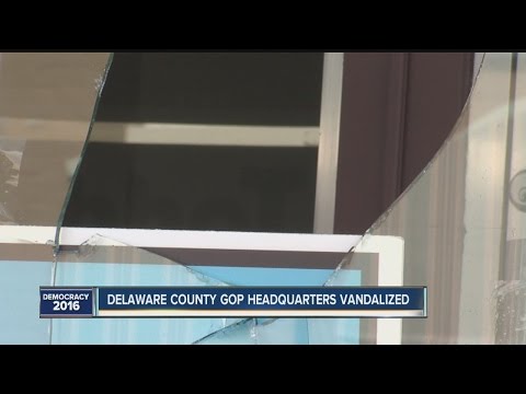 Delaware County GOP headquarters vandalized