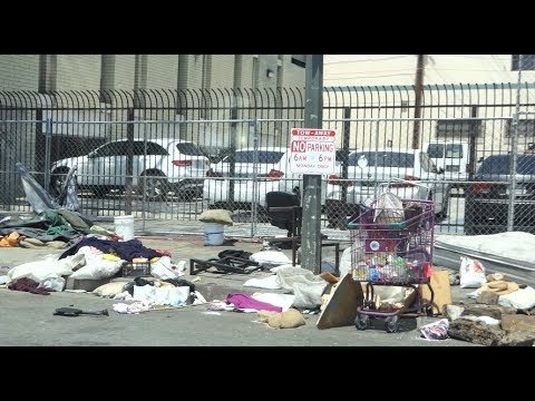 SHOCKING VIDEO SHOWS THE 3RD WORLD CONDITIONS IN LOS ANGELES. HOMELESS EVERYWHERE.