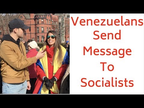 Venezuelans Send Message To Americans Who Want Socialism DON&#039;T FALL FOR IT!