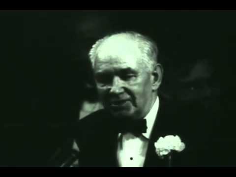 Mind blowing speech by Robert Welch in 1958 predicting Insiders plans to destroy America