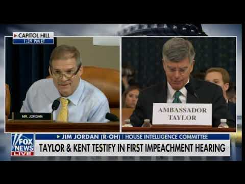 &quot;And You&#039;re Their Star Witness?&quot; Jim Jordan RIPS TO SHREDS Schiff&#039;s Star Witness Taylor