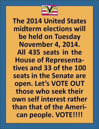 2014 All 435 House  Seats are up for re-election