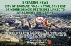 Spokane Banned Use of Neonicotinoid Pesticides - Save the Bees