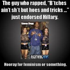 Supporter of Feminism Supports Hillary Clinton