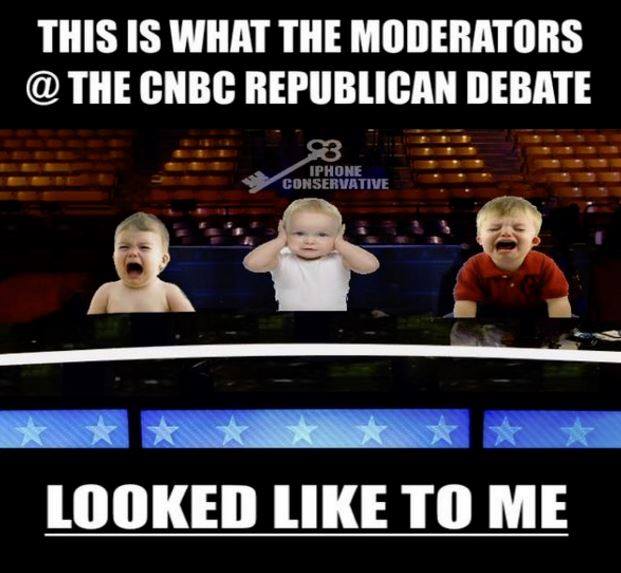 What the MSNBC GOP Debate moderators looked like to me