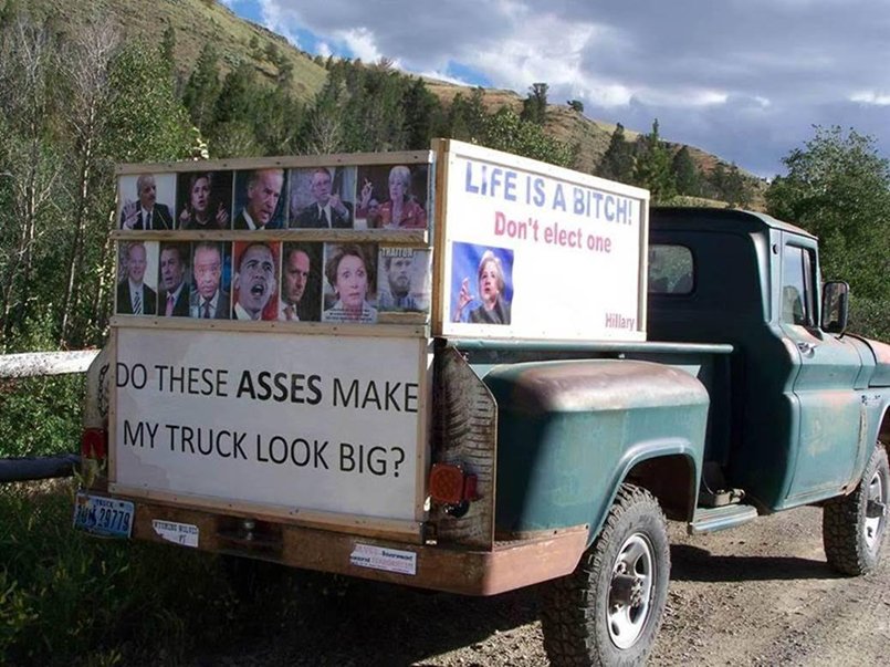 Wyoming Political Truck