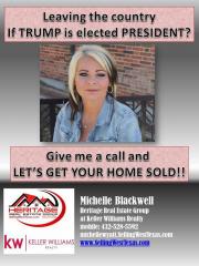 Moving out of the country if Trump is elected President - Call Michelle