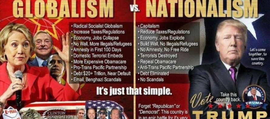 Globalism VS Nationalism Clinton VS Trump