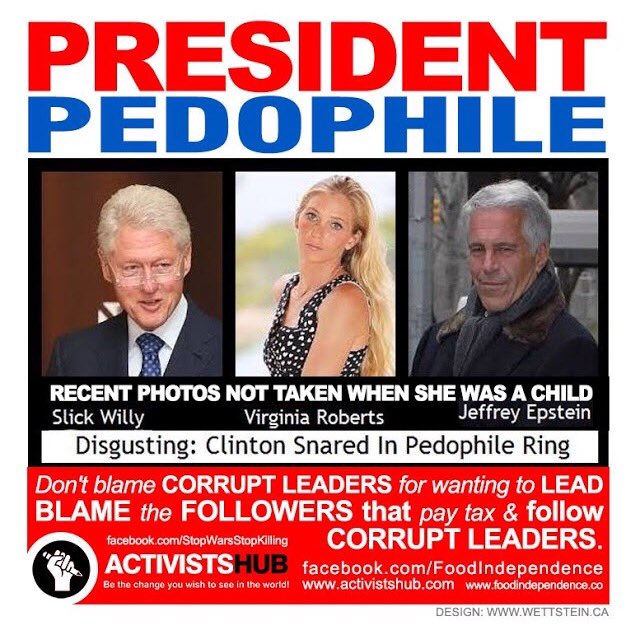 President Pedo Bill Clinton