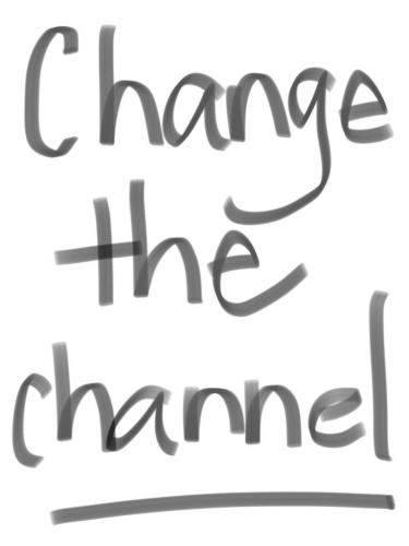 Change the channel During Superbowl Halftime