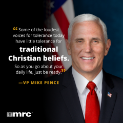 pence and christian beliefs