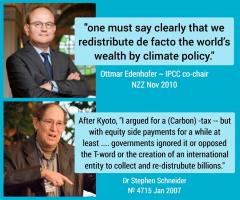 Climate policy is not about saving the planet it is about one world government = NWO