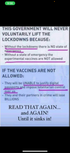 Will the government ever release lockdowns and state of emergency covid control mechanisms