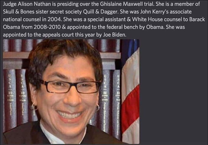 Ghislane Maxwell Judge - a liberal dream come true