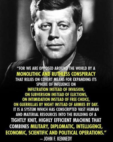 JFK on vast conspiracy