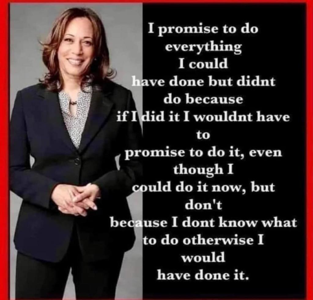 I promise by kamala harris in her new book word salad