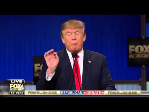 Donald Trump VS Ted Cruz- FBN 6th GOP DEBATE - Jan. 14th 2016